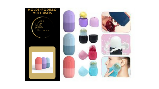 MOLDE-RODILLO FACIAL™ -MULTIUSOS -CARA,CUELLO,DOLOR,HINCHAZON,ALTAS TEMPERATURAS,TU MEJOR ALIADO EN LAS LABORES DEL HOGAR.